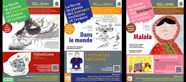 Revue de presse des journaux scolaires et lycéens