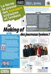 Le Making of des journaux lycéens Le Making of des journaux lycéens