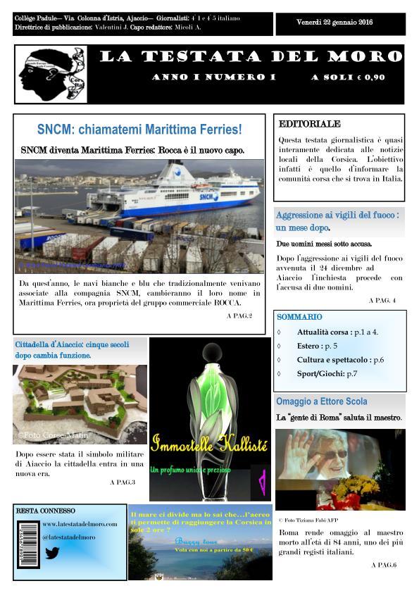 " Faites la Une !" la palmarès de la 8ème Edition " Faites la Une !" la palmarès de la 8ème Edition