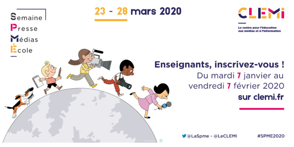 Semaine de la Presse : Ouverture des inscriptions ! Semaine de la Presse : Ouverture des inscriptions !