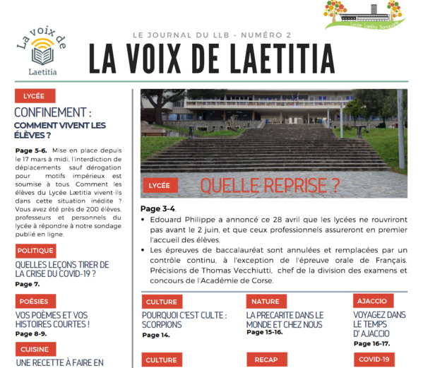 La voix de Laetitia n°2 La voix de Laetitia n°2