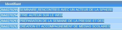 Formations proposées par le CLEMI Formations proposées par le CLEMI