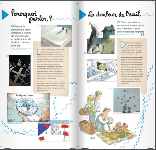 Les grandes expositions itinérantes Cartooning for Peace Les grandes expositions itinérantes Cartooning for Peace