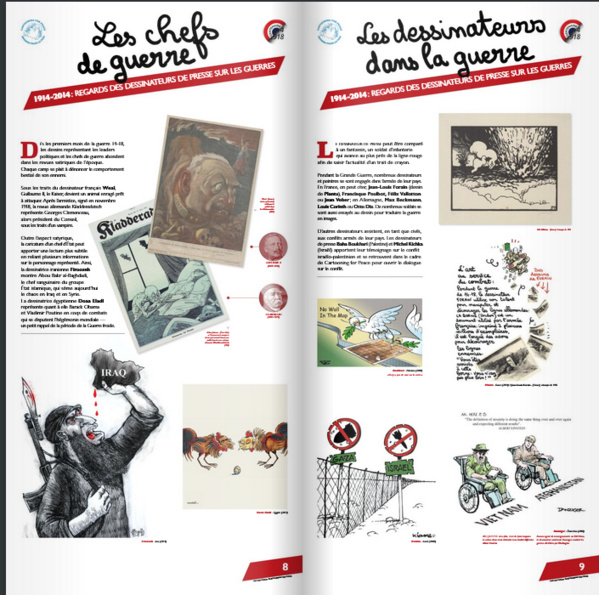 Les grandes expositions itinérantes Cartooning for Peace Les grandes expositions itinérantes Cartooning for Peace