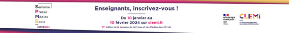 Inscription à la Semaine de la presse et des médias° Inscription à la Semaine de la presse et des médias°