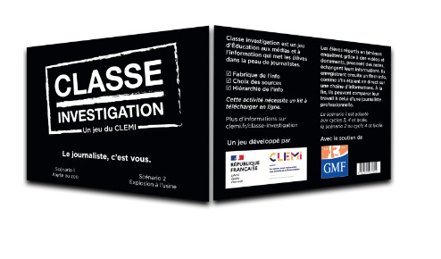 Classe investigation nouvelles formations ! 