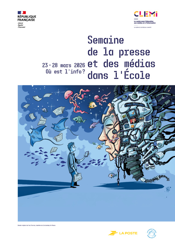 Semaine de la presse et des médias dans l'École  INSCRIPTION !