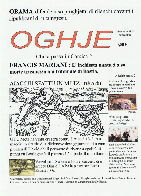 Autour des lauréats : des Unes remarquées Autour des lauréats : des Unes remarquées