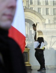 Le président Nicolas Sarkozy à L’issue du Conseil des ministres au palais de l’Elysée le 5 janvier 2010 © 2010 AFP Gérard Cerles