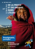 22e Semaine de la presse et des médias dans l’école®, 21 au 26 mars 2011 22e Semaine de la presse et des médias dans l’école®, 21 au 26 mars 2011