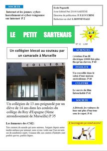 Concours académique « Faites la Une » 2012 - 8 prix décernés Concours académique « Faites la Une » 2012 - 8 prix décernés