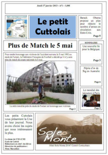 Opération académique « Faites la Une » 2013 6 prix décernés, 4 lauréats Opération académique « Faites la Une » 2013 6 prix décernés, 4 lauréats