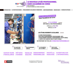 La voie professionnelle et l'apprentissage La voie professionnelle et l'apprentissage